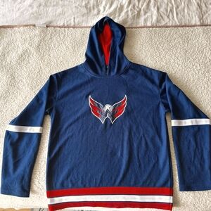 Washington Capitals Hooded Jersey RARE NWOT